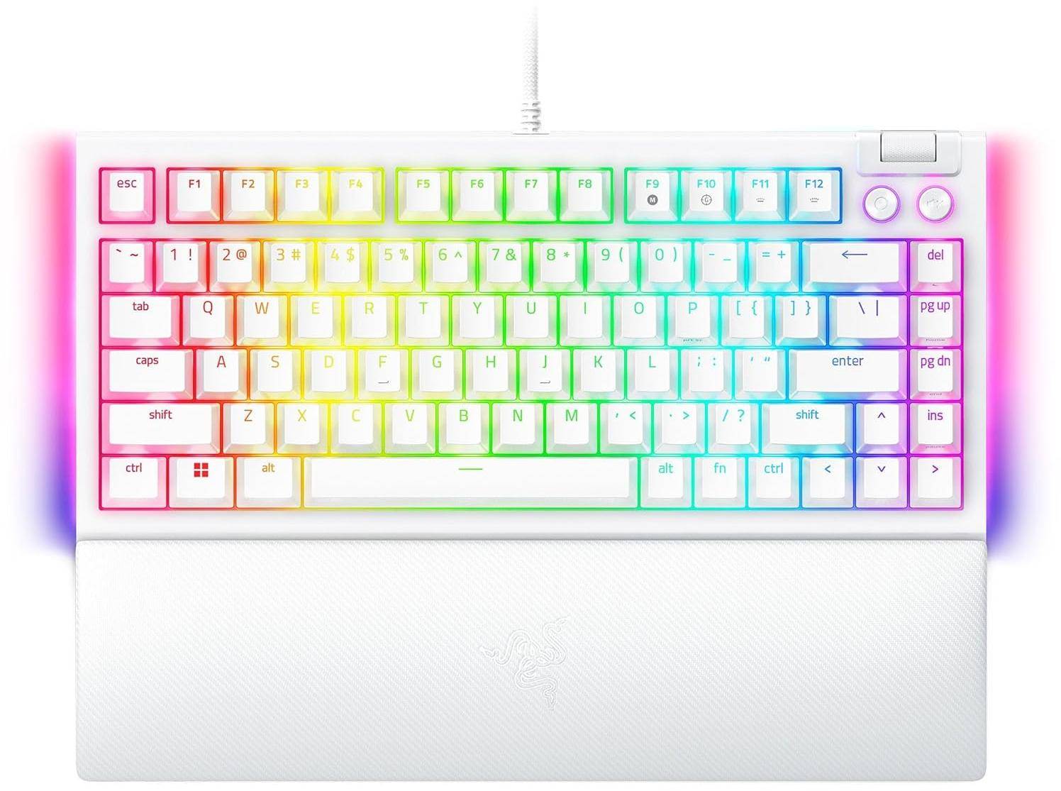 Razer BlackWidow V4 75% RGB Mechanical Gaming Keyboard zoom image