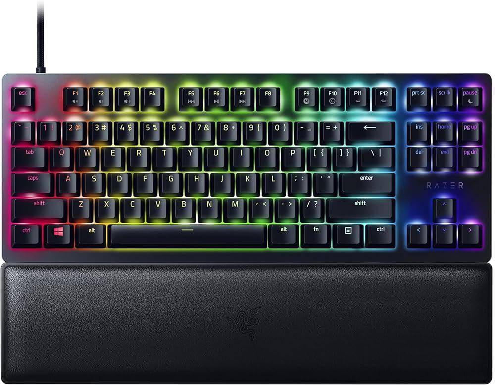 Razer Huntsman V2 tenkeyless - Optical (linear Red Switch) Gaming Keyboard zoom image