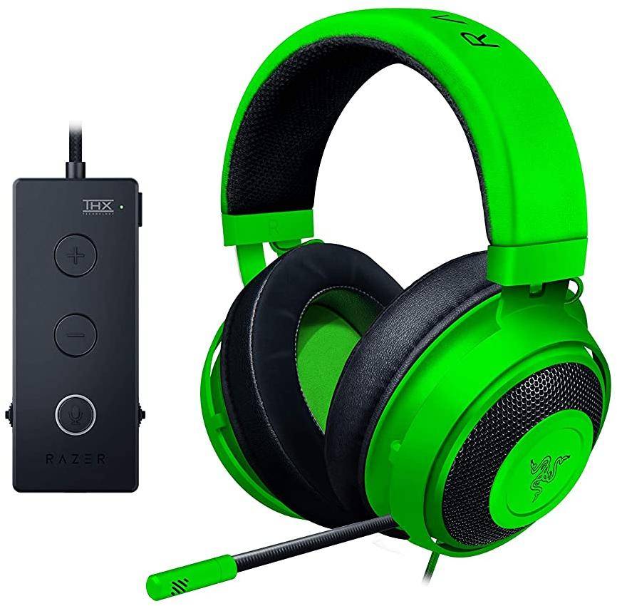 Razer Kraken tournament Edition Wired Gaming Headset With usb Audio Controller zoom image