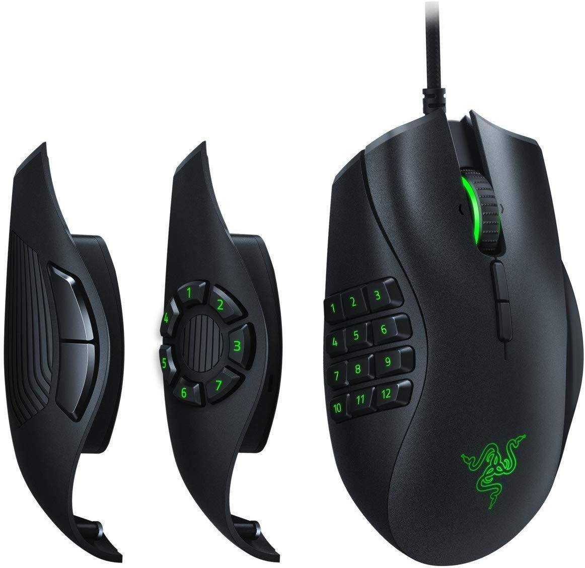 Razer Naga trinity Multi Color Wired Gaming Mouse (rz01-02410100-r3m1) zoom image