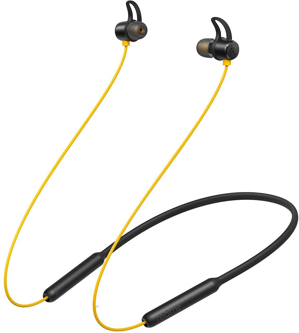 Realme Buds Wireless Neckband Earphone With Mic zoom image