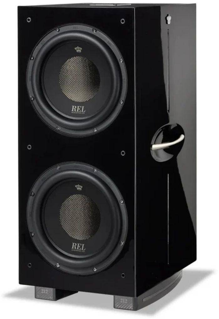 REL Acoustics 212 Black Label Dual 12inch Powered Subwoofer zoom image