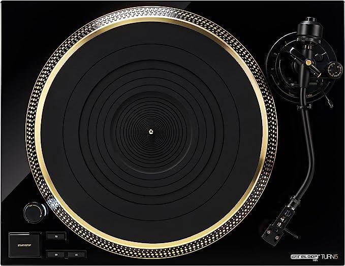 Reloop turn 5 turntable With Low-resonance (black) zoom image