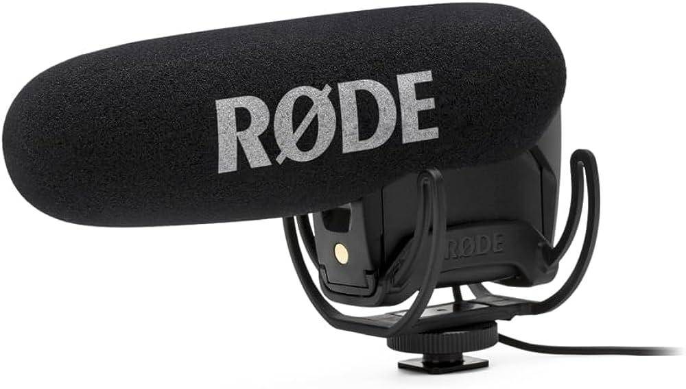 Rode Vmpr Videomic Pro R With Rycote Lyre Shock Mount zoom image