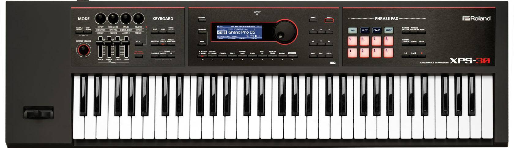 Roland XPS-30 Expandable Synthesizer With Free Indian Tones And Loops zoom image