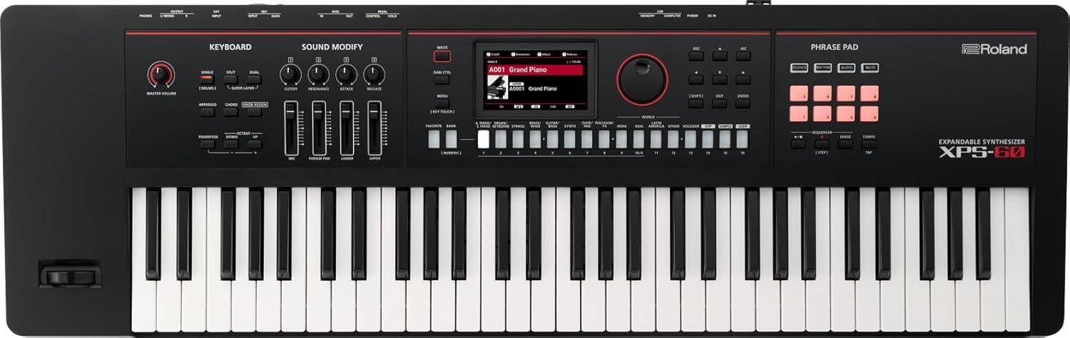 Roland XPS-60 Expandable Synthesizer Keyboard, Electronic Musical Instrument zoom image