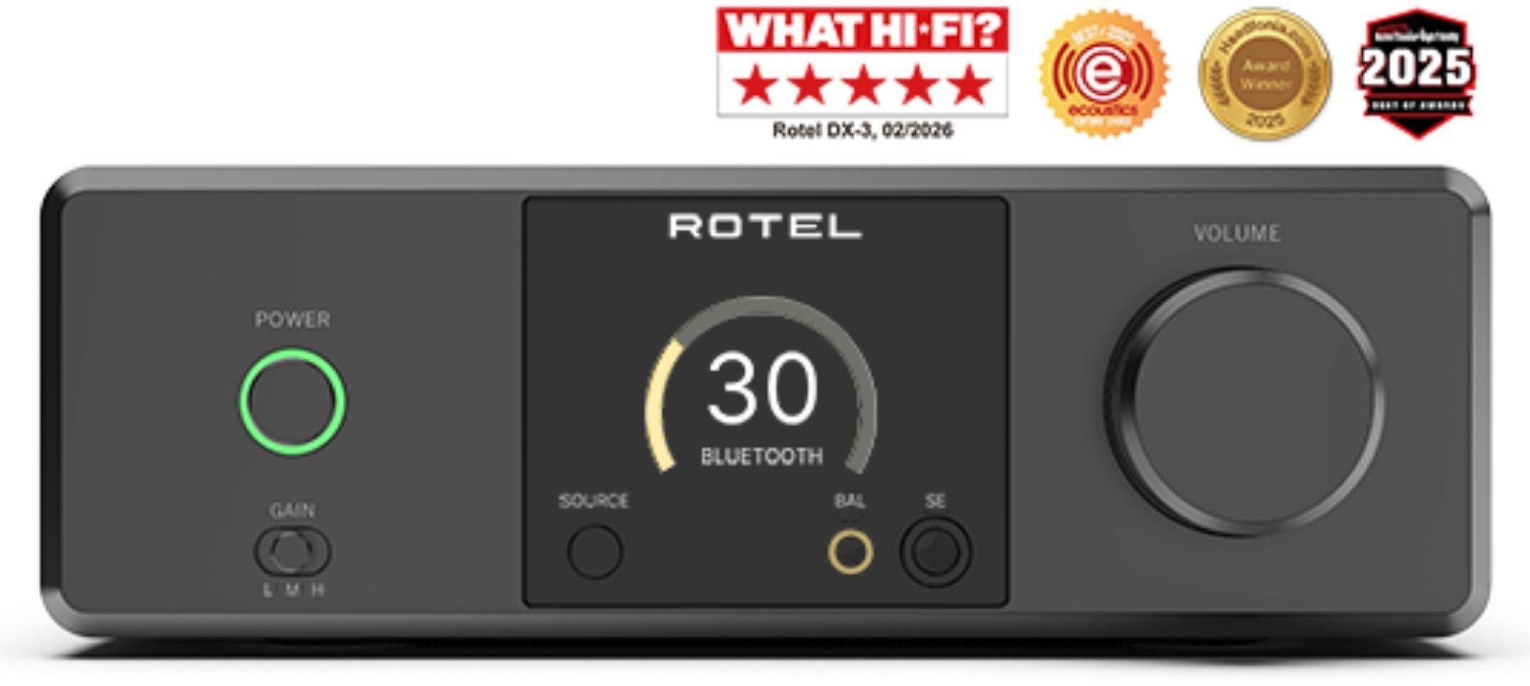 Rotel DX-3 Headphone Amplifier zoom image
