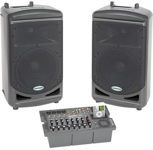 Samson Xp510i Portable Pa System With Ipod Dock zoom image