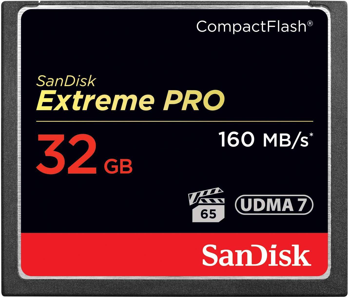 Sandisk Extreme Pro 32gb Compactflash Memory Card  zoom image