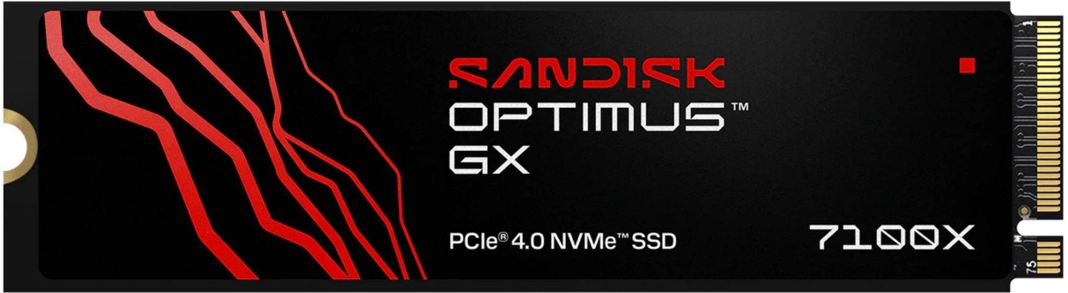 SANDISK Optimus GX 7100X SSD for ROG XBOX Ally (X) and PC - 2TB zoom image