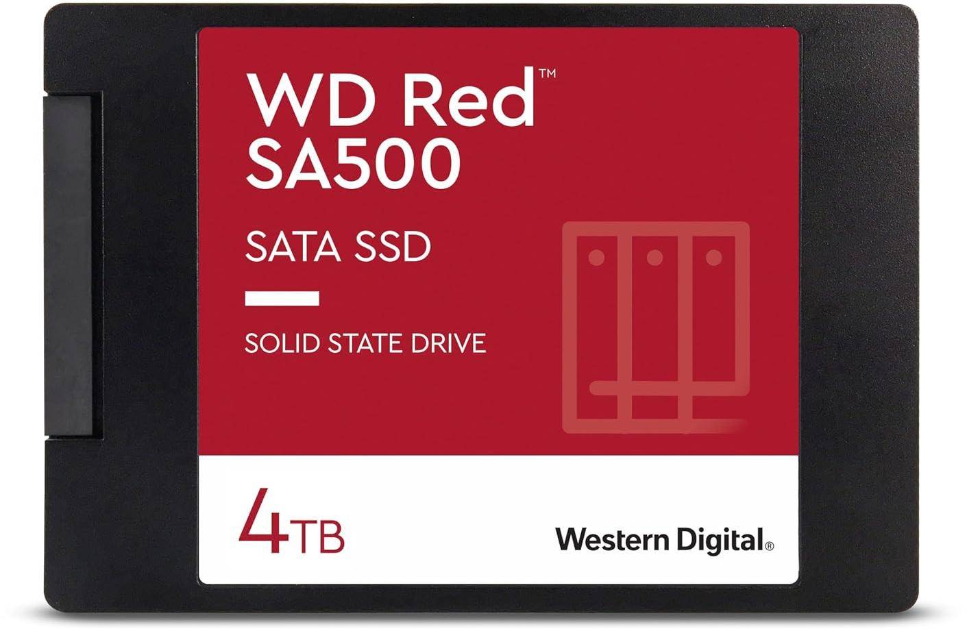 Sandisk Clearance - WD Red SA500 NAS SATA SSD 2.5 inch Cased - 4TB zoom image