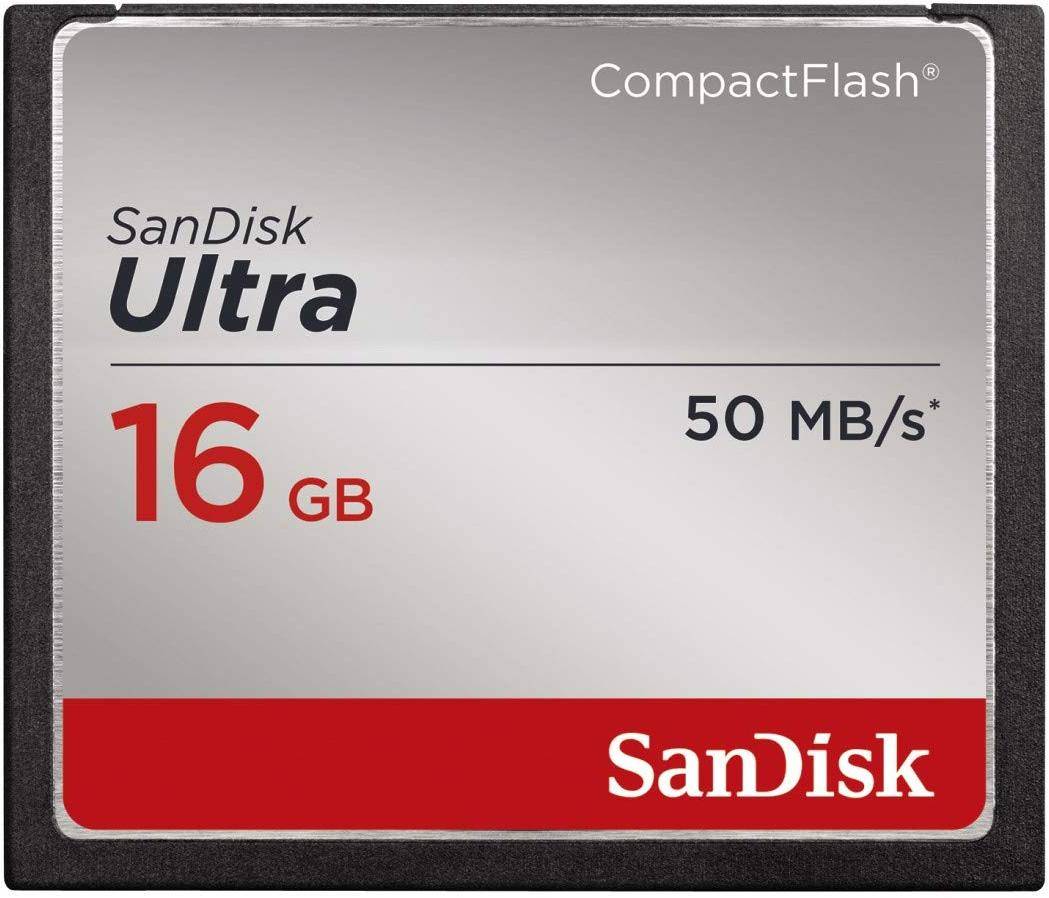 Sandisk ultra 16gb Compact Flash Memory Card  zoom image