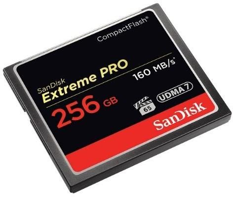 Sandisk 256gb Extreme Pro Compact Flash Memory Card udma 7 Speed up to 160mb/s (sdcfxps-256g-x46) zoom image