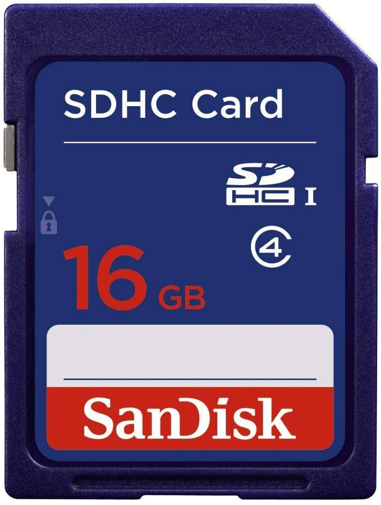 Sandisk 16gb Class 4 Sdhc Memory Card zoom image