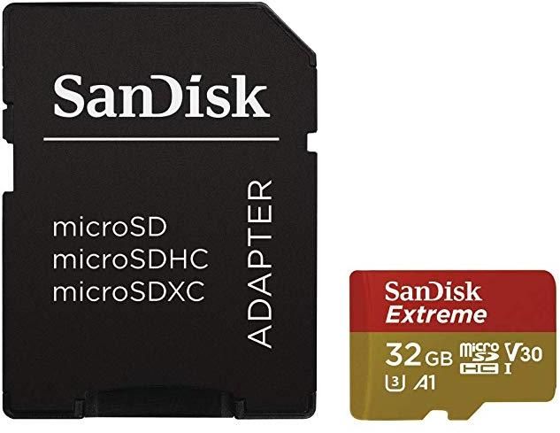 Sandisk Extreme 32gb Microsdhc uhs-3 Card - Sdsqxaf-032g-gn6ma [newest Version] zoom image