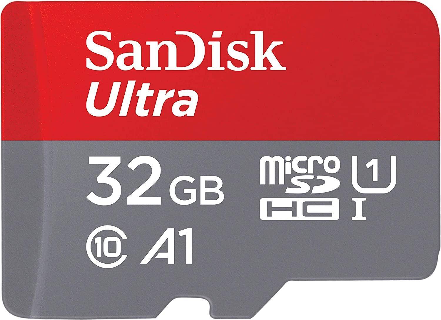 SanDisk Ultra microSD UHS-I Card 32GB, 120MB/s R zoom image