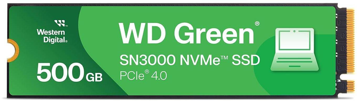 Western Digital 500GB WD Green SN3000 NVMe Internal SSD zoom image