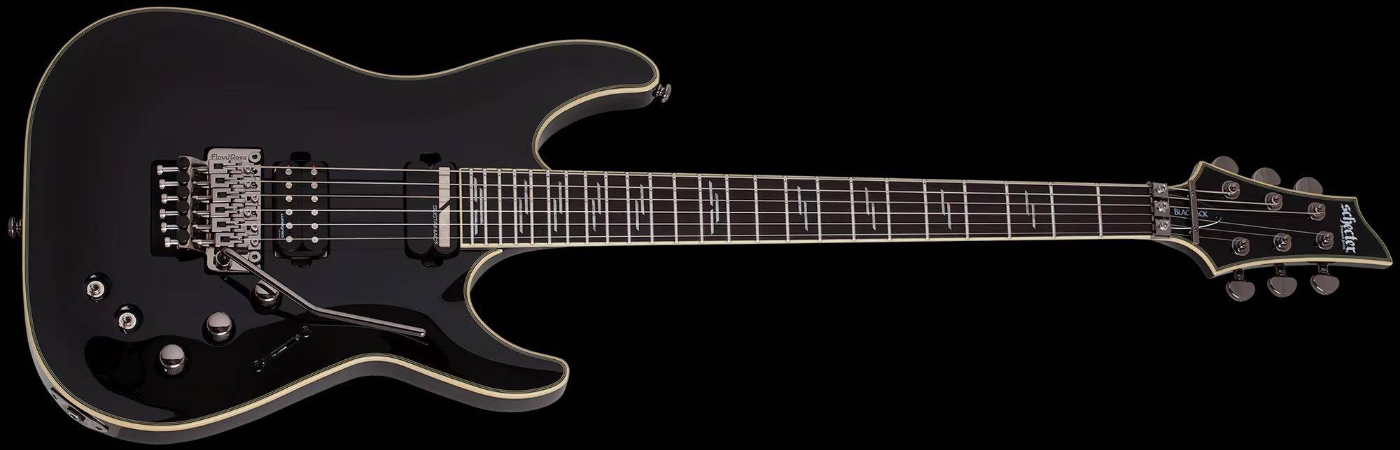 Schecter C-1 FR-S Blackjack 6 String Electric Guitar zoom image