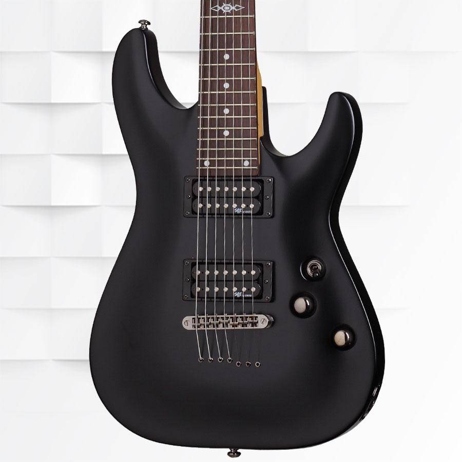 Schecter C-7 Sgr 7-string Electric Guitar Gloss Black zoom image