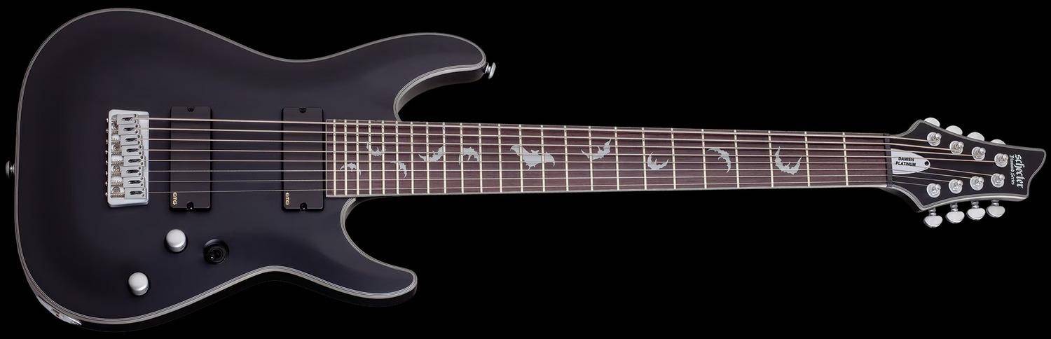 Schecter Damien-8 Multiscale 8 String Electric Guitar zoom image