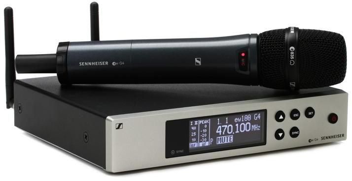 Sennheiser Professional Audio Ew 100 G4-835-s-a1 Microphone For Singers And Presenters. zoom image