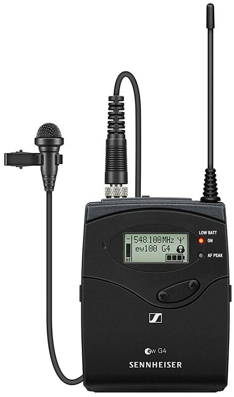 Sennheiser Ew 112p G4 Portable Wireless Lavalier Microphone System zoom image