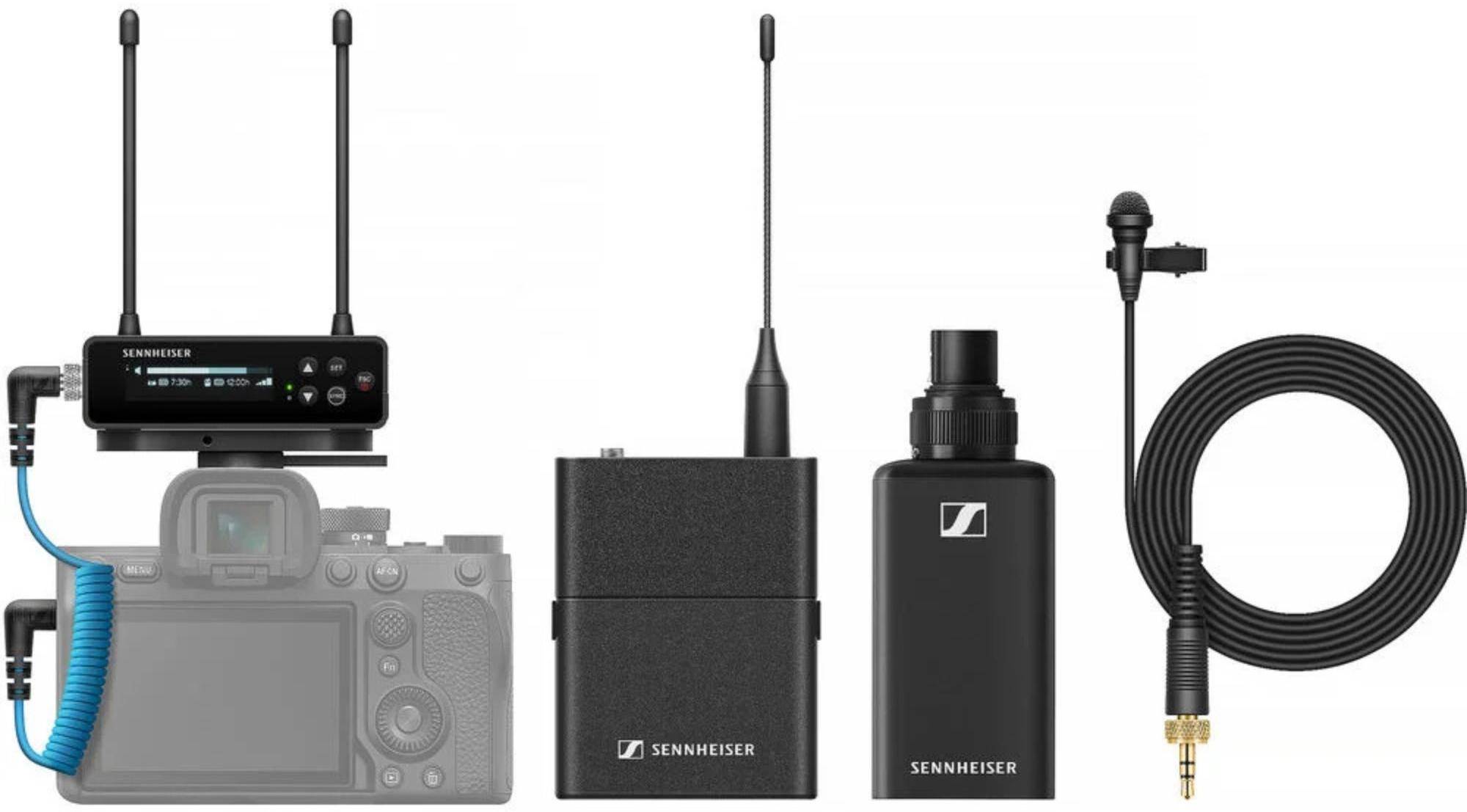 Sennheiser EW-DP ENG SET Camera-Mount Digital Wireless Combo Microphone System  zoom image