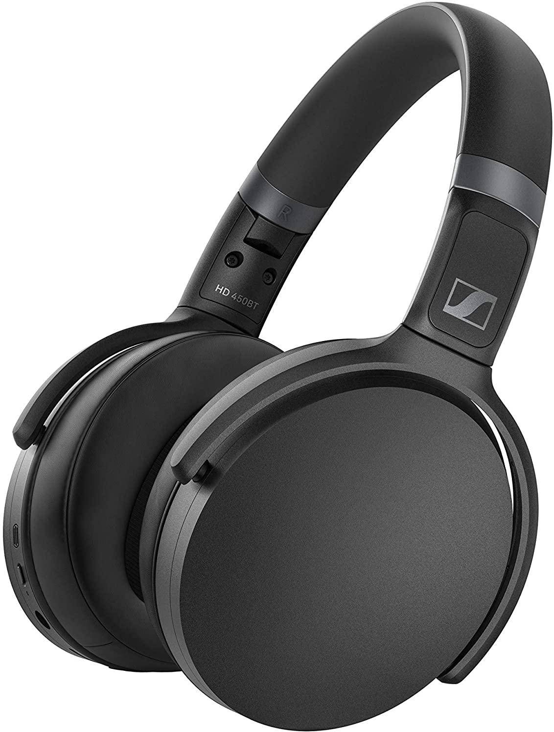 Sennheiser Hd 450bt Active Noise Cancellation Wireless Headphones zoom image