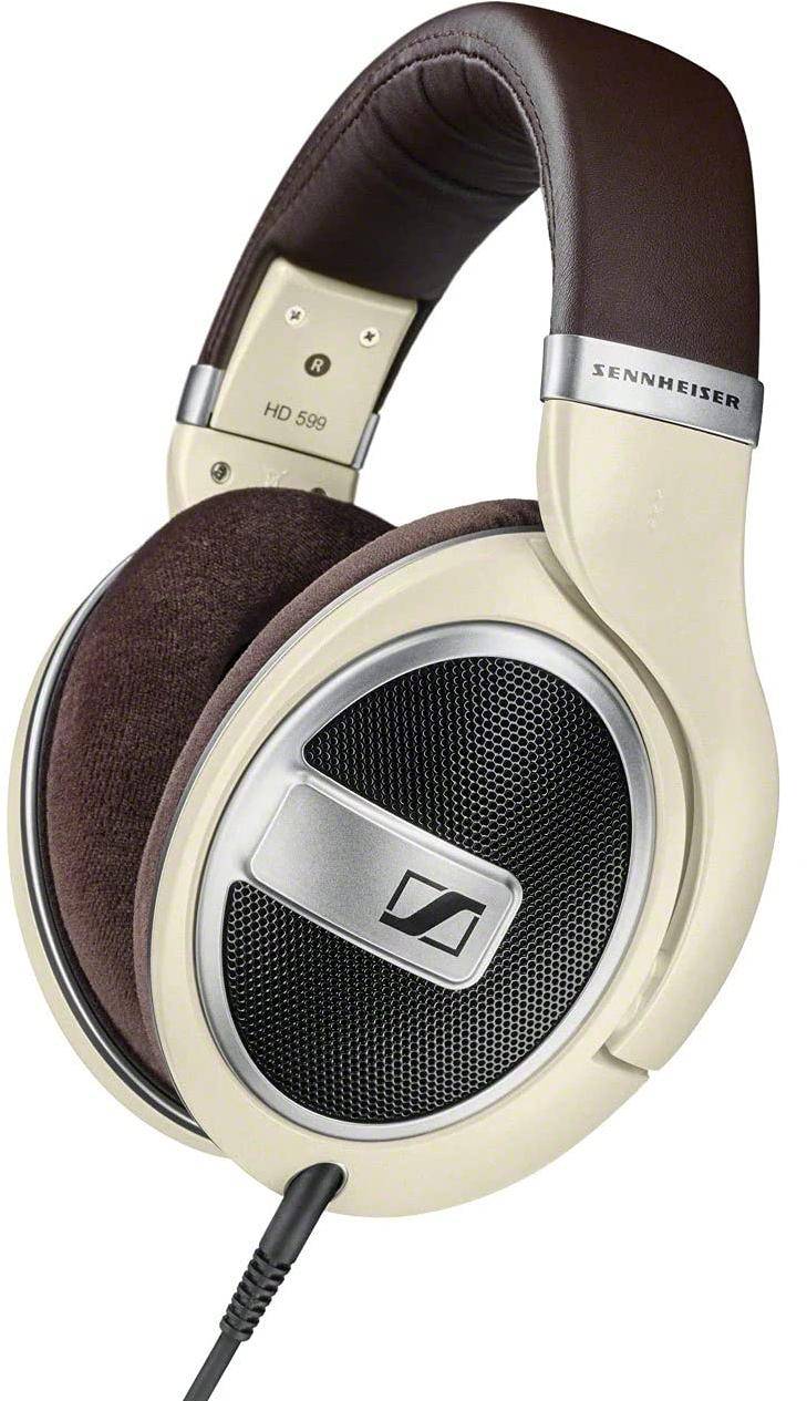 Sennheiser Hd599 Audiophile Headphones Open From Behind zoom image