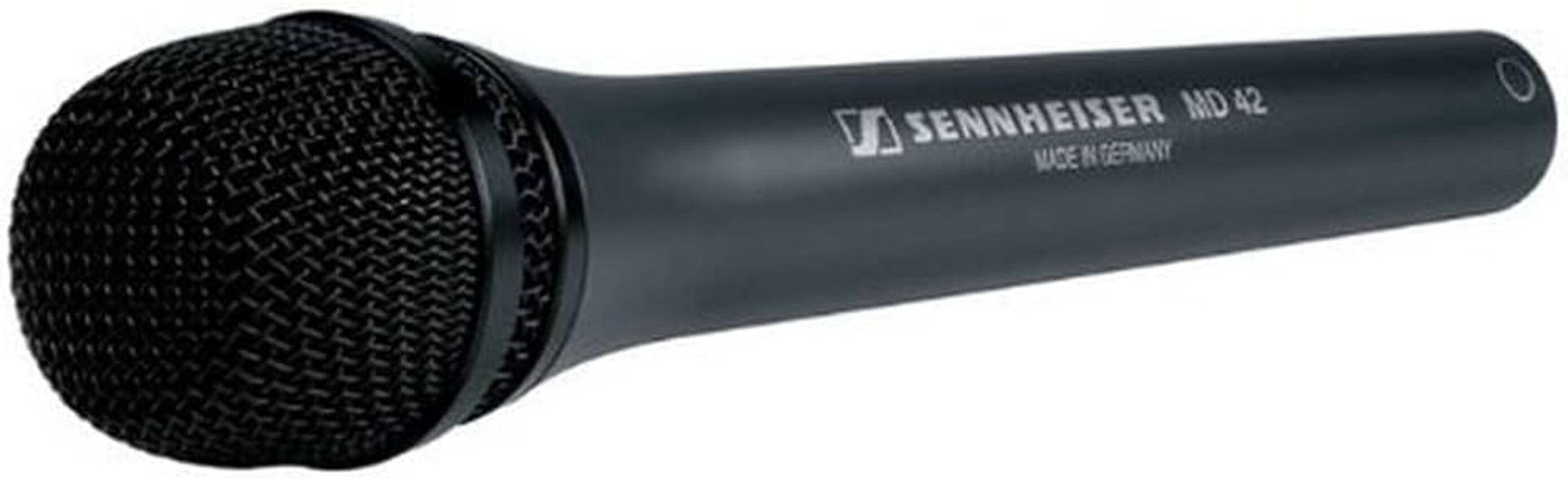 Sennheiser Md42 Handheld Omnidirectional Dynamic Reporter Microphone zoom image