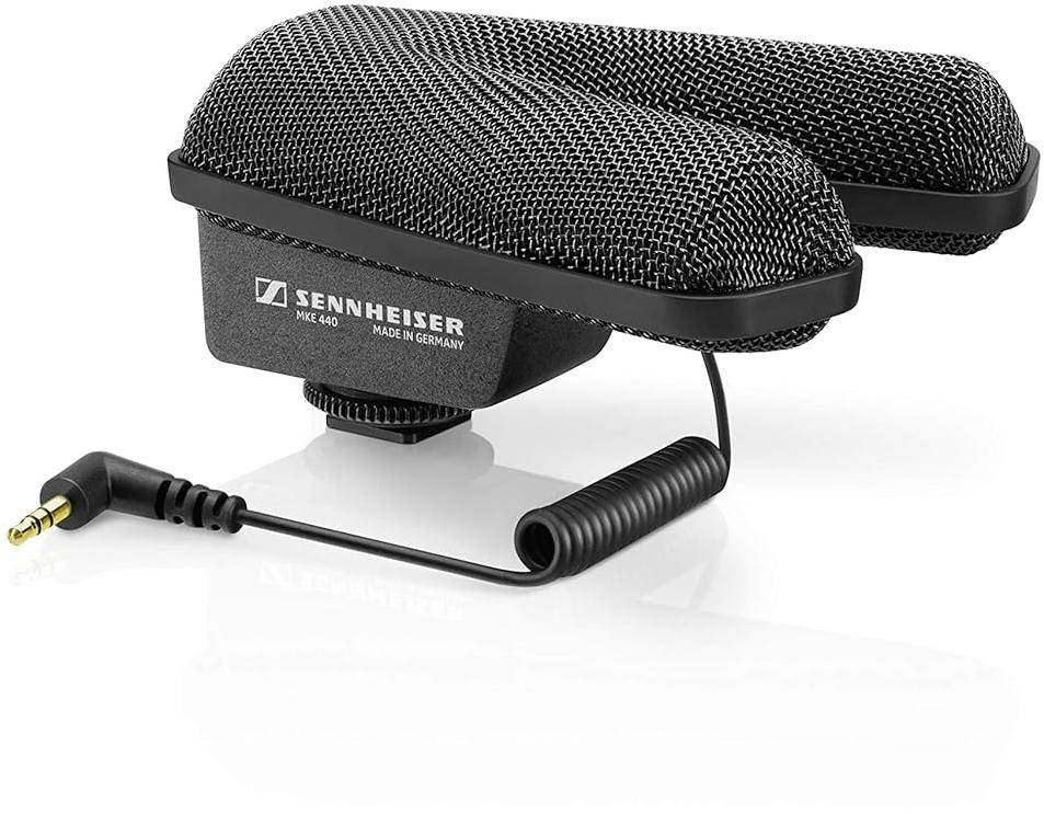 Sennheiser Mke 440 Compact Stereo Shotgun Microphone For Camera zoom image