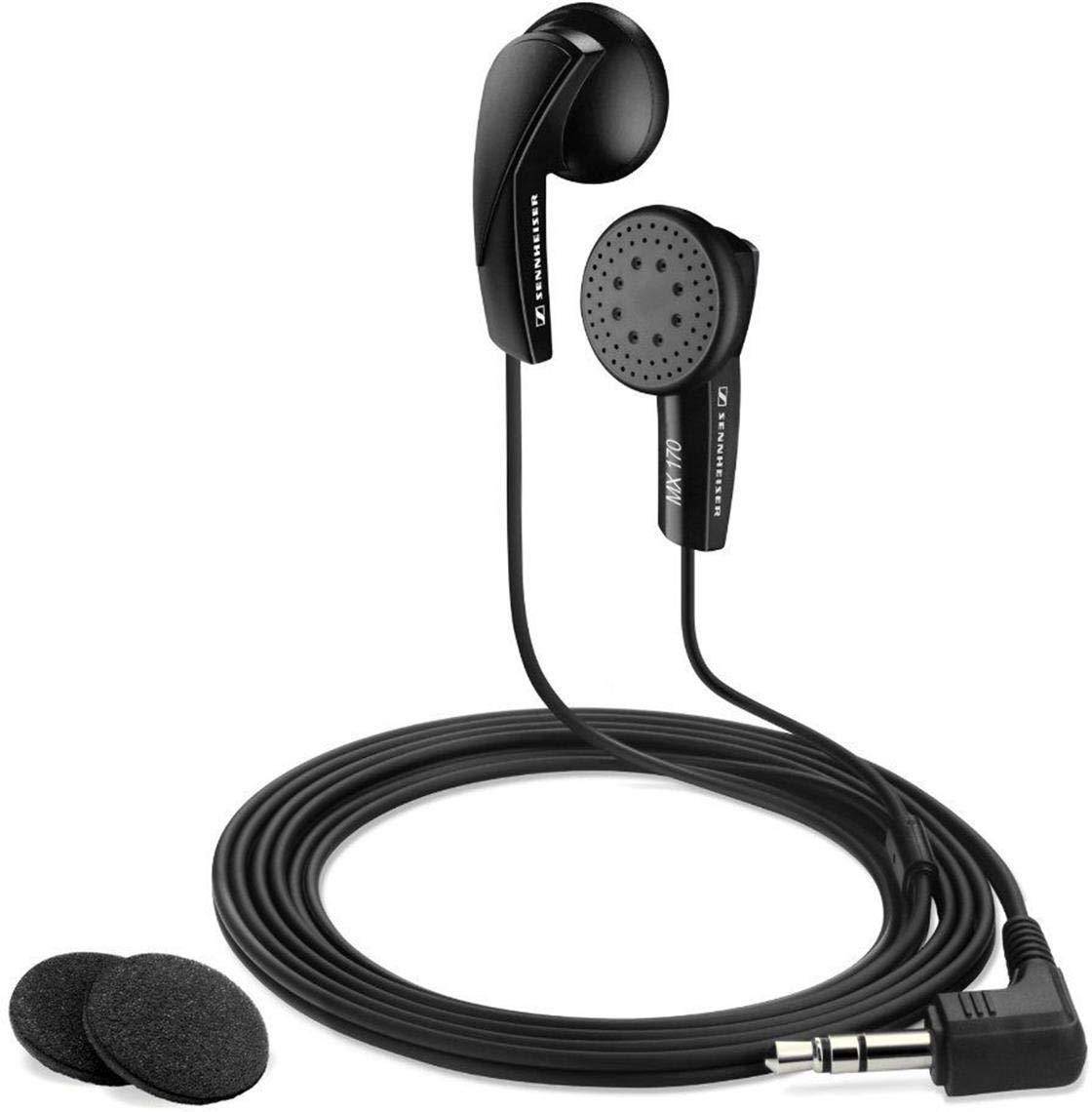 Sennheiser Mx 170 Black General Earphone zoom image