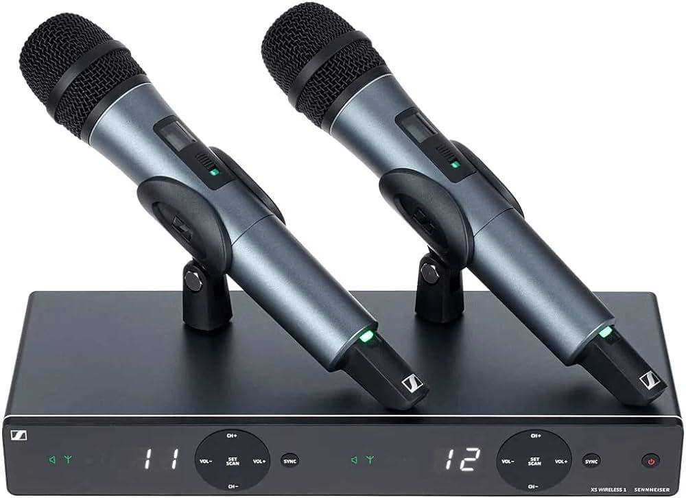 Sennheiser Xsw 1-825 Dual Wireless Dual Handheld Microphone System zoom image