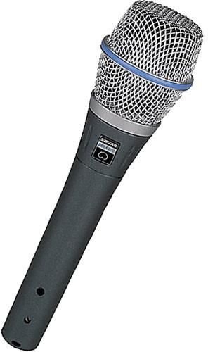 Shure Beta 87C Supercardioid Condenser Handheld Microphone zoom image