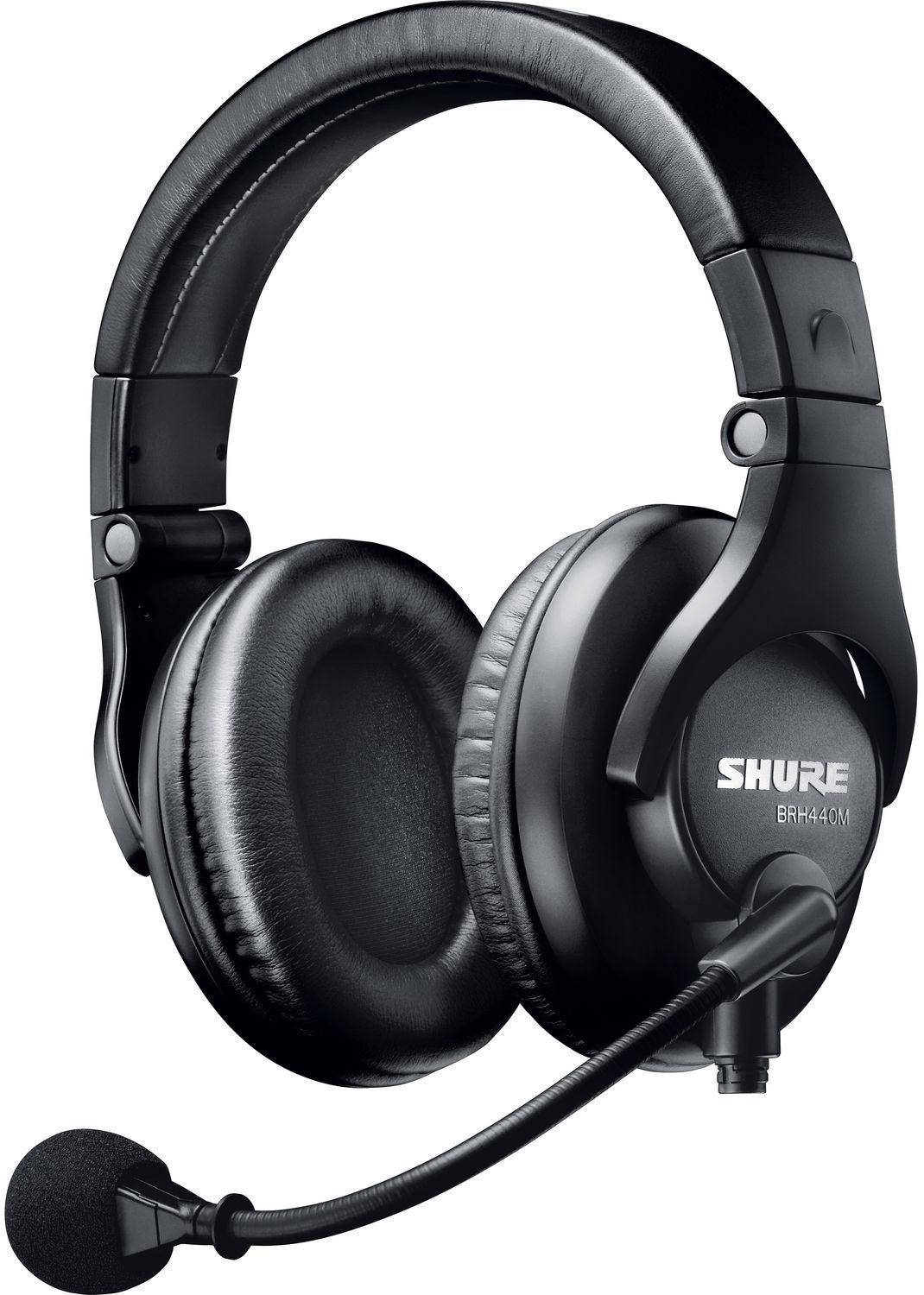 SHURE BRH 440M Dual-Sided Broadcast Headset zoom image