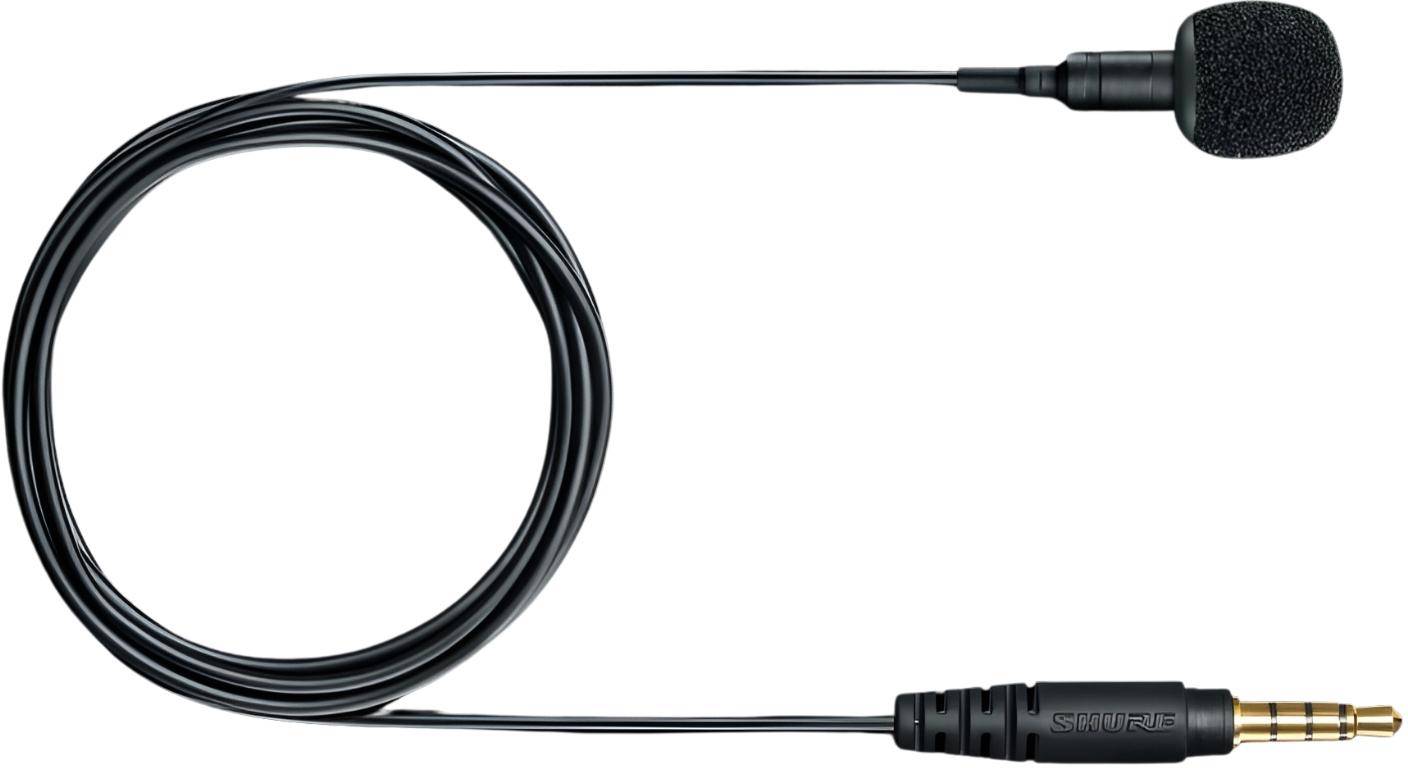 Shure Mvl Lavalier Microphone For Smartphone Or tablet zoom image