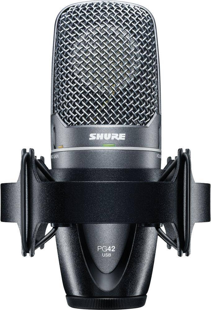 Shure PG42USB Cardioid Condenser Vocal Microphone zoom image