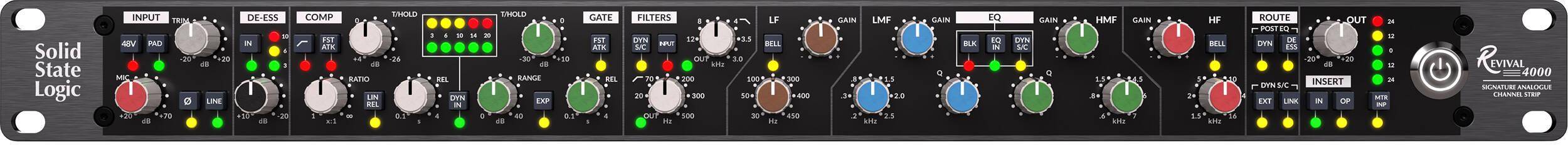 Solid State Logic Revival 4000 Analog Channel Strip zoom image