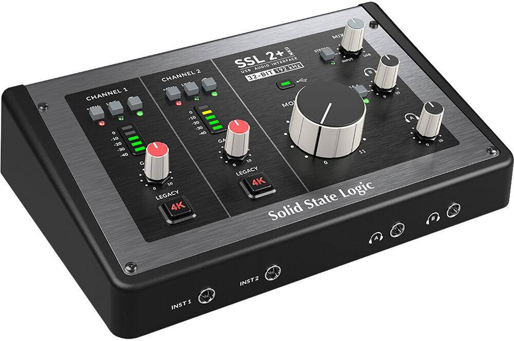 Solid State Logic SSL 2+ MKII USB-C Audio/MIDI Interface zoom image