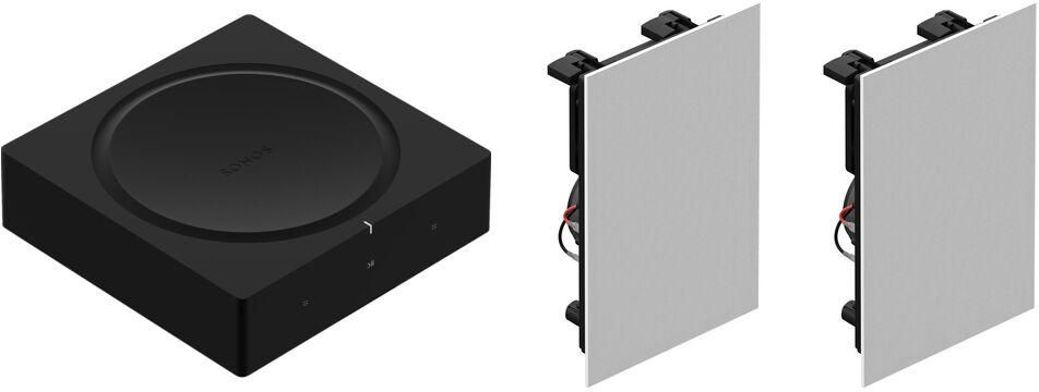 Sonos AMP Network Amplifier & Sonance IN-Wall Speaker zoom image