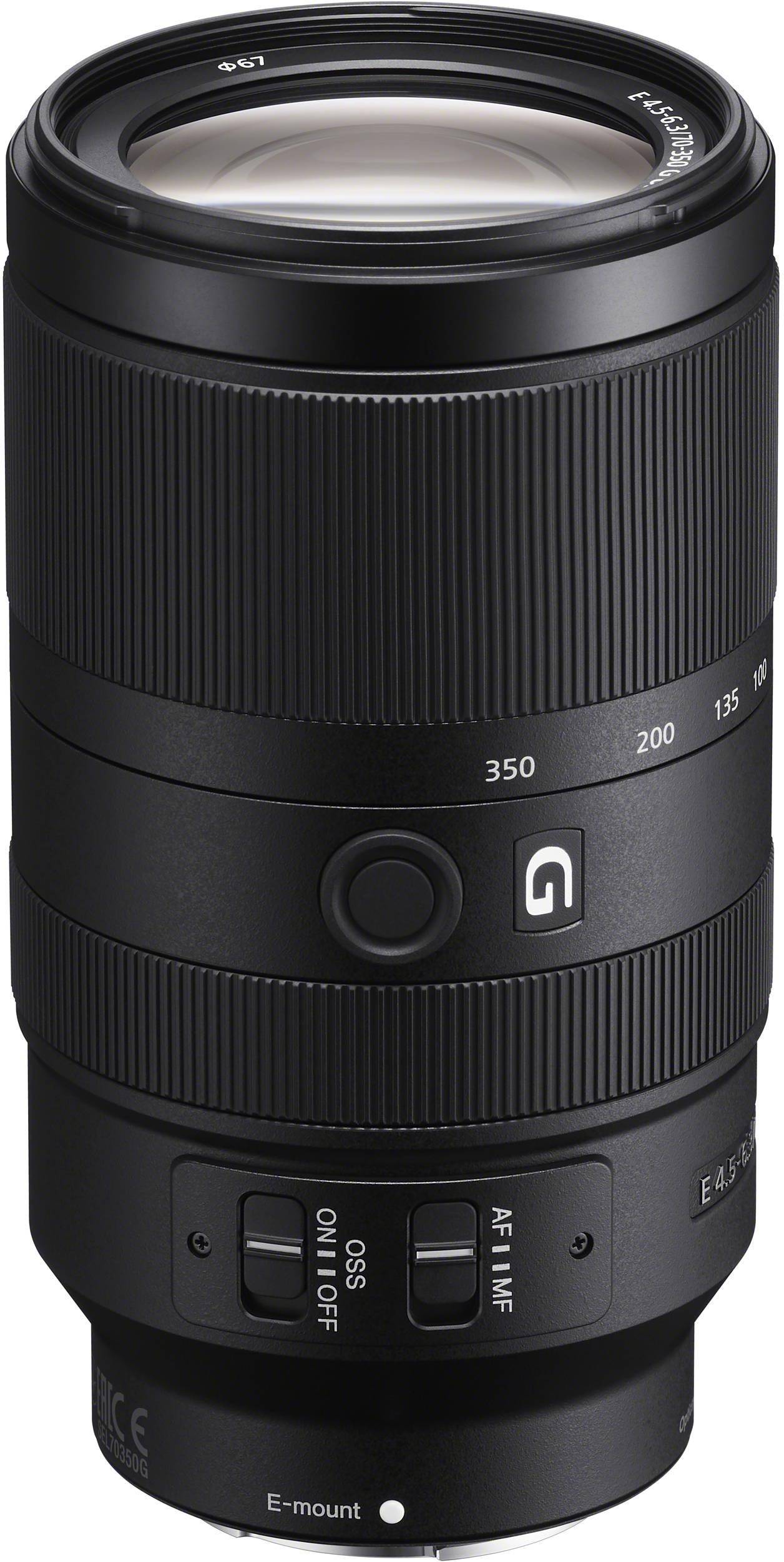 Sony E 70–350 mm F4.5–6.3 G OSS Super-Telephoto APS-C Lens zoom image