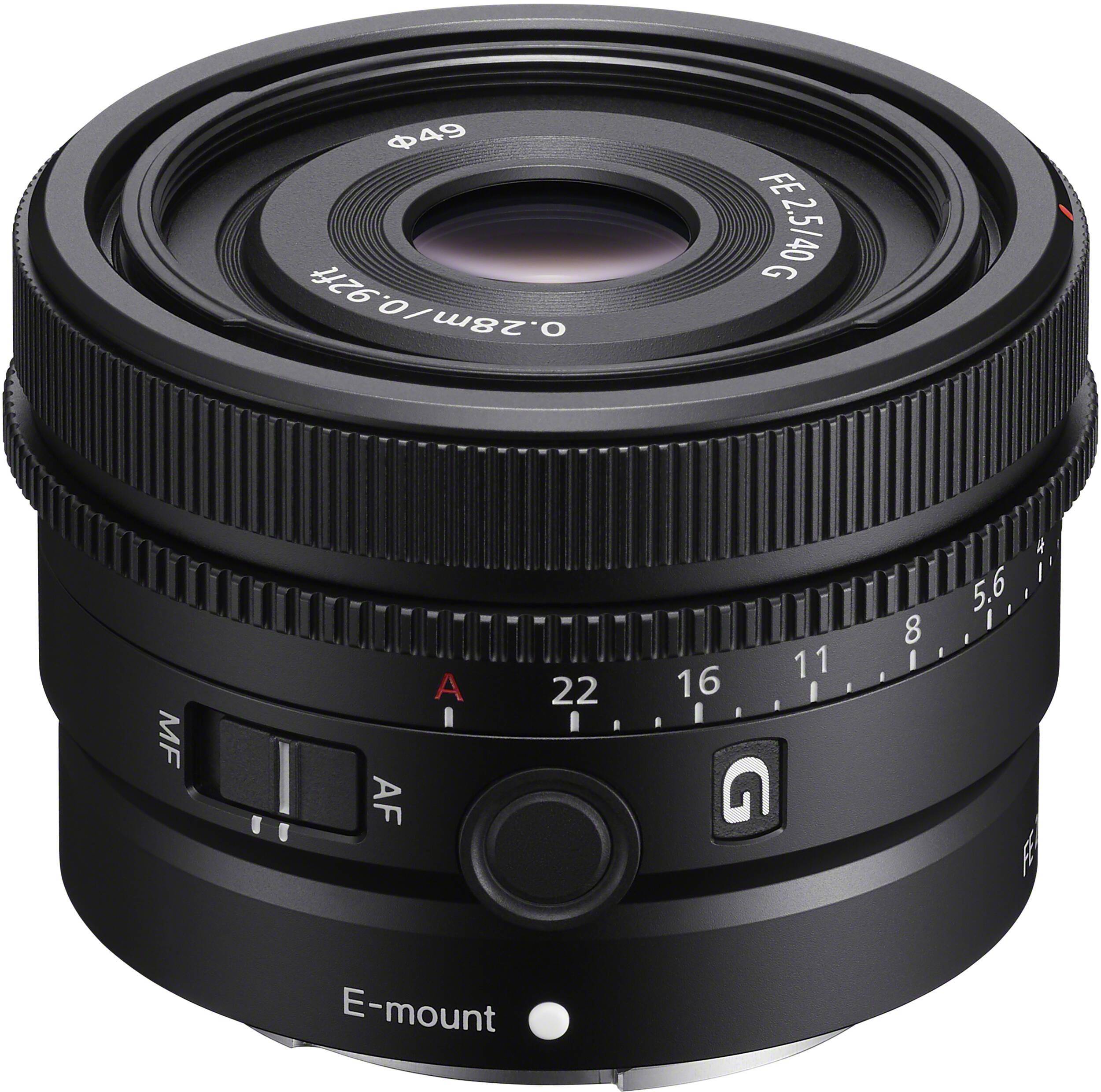Sony FE 40mm f/2.5 G Lens zoom image