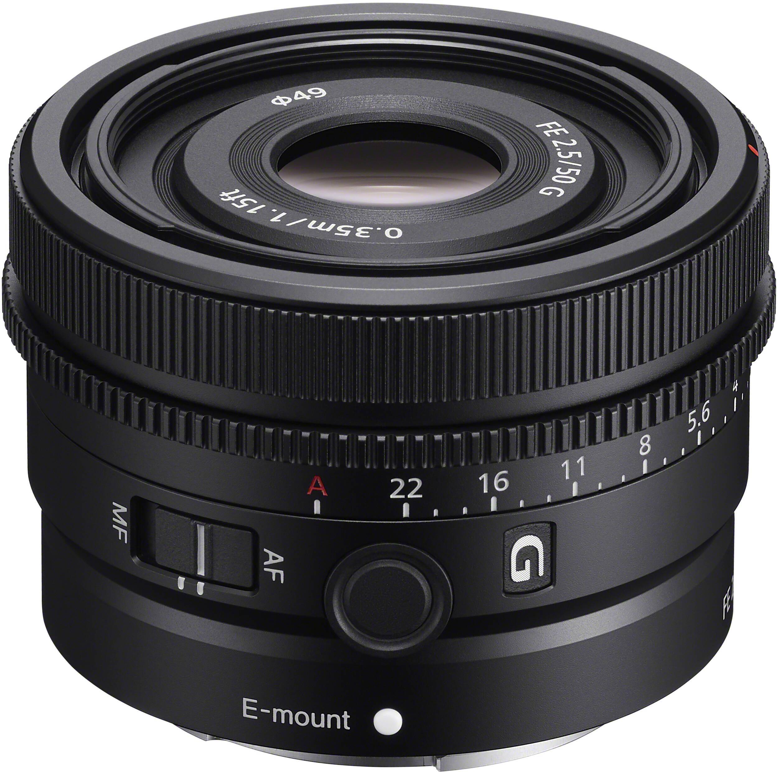 Sony FE 50mm f/2.5 G Lens zoom image