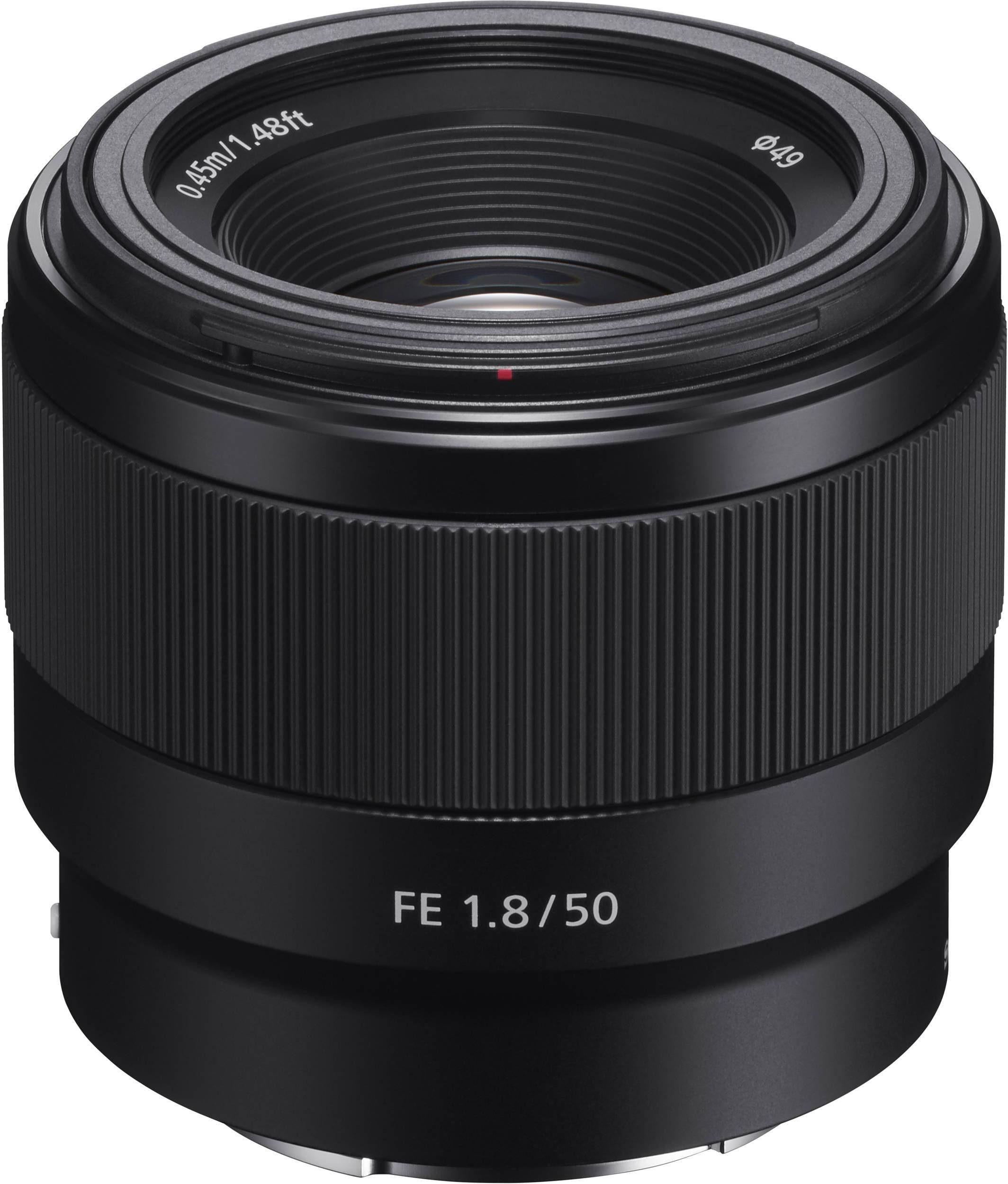 Sony E Mount FE 50mm F1.8 Full-Frame Lens zoom image