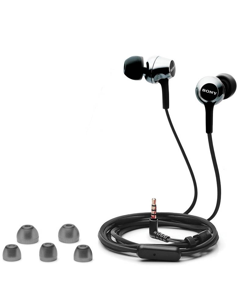 Sony Mdr-ex255ap In-ear Headphones With Mic zoom image