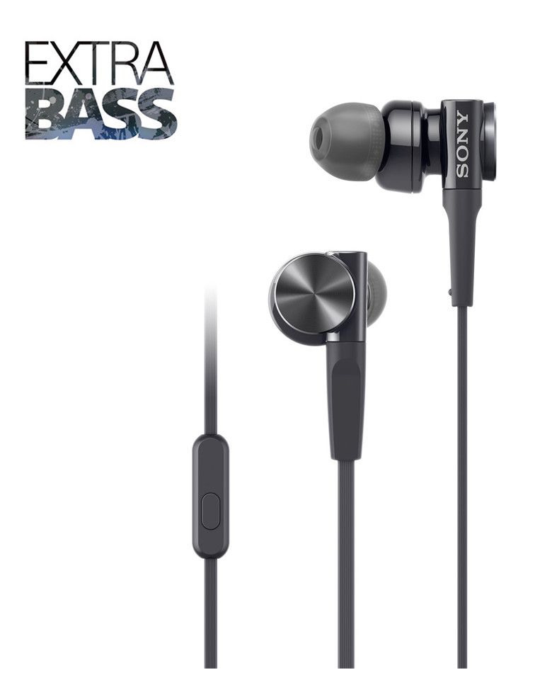 Sony Mdr-xb75ap Premium In Ear Extra Bass Headphones With Mic zoom image