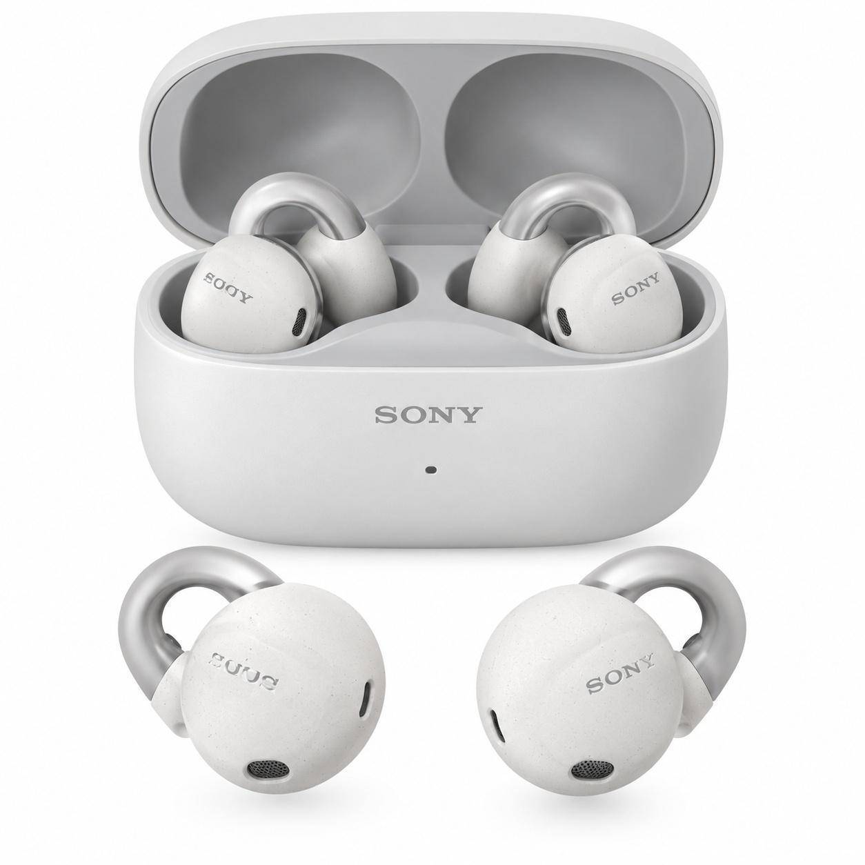 Sony LinkBuds Clip Open-Ear Truly Wireless Earbuds zoom image