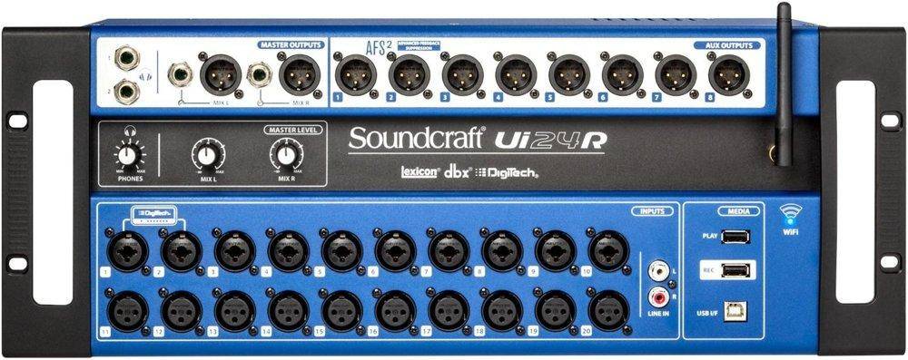 Soundcraft ui24r 24-channel Digital Mixer zoom image