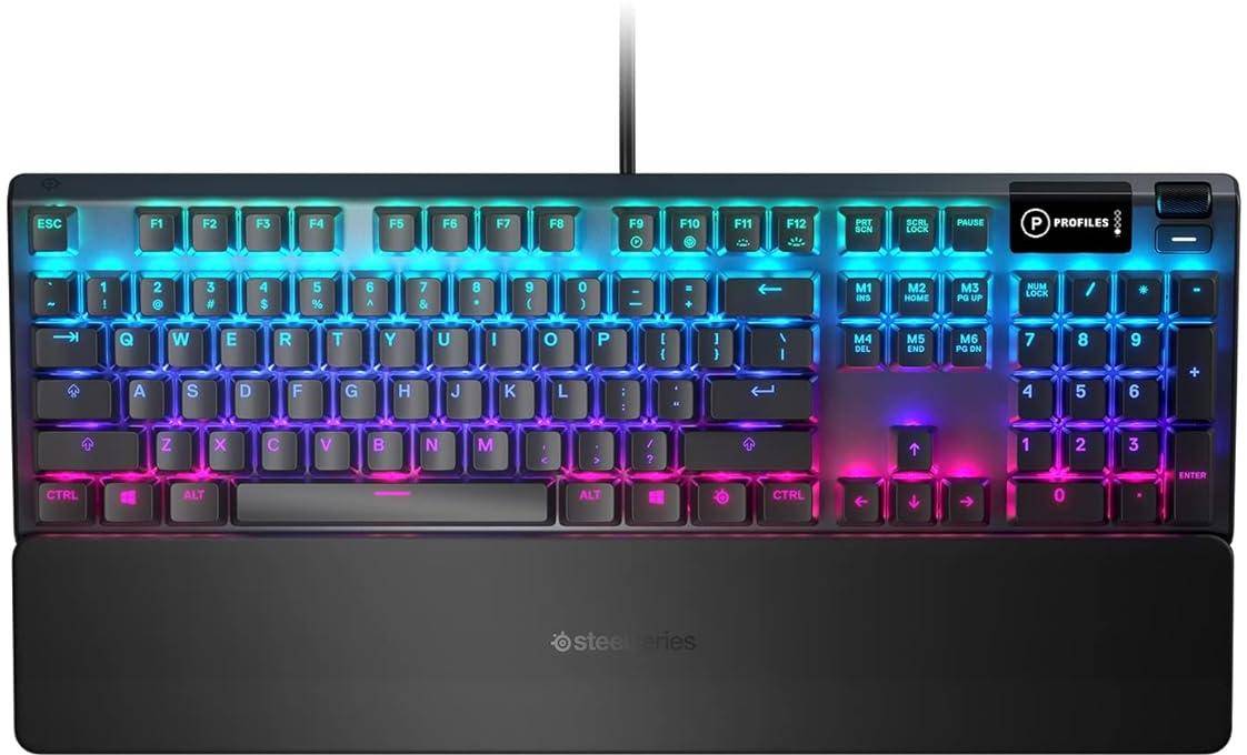 SteelSeries Apex 5 Hybrid Mechanical Gaming Keyboard zoom image
