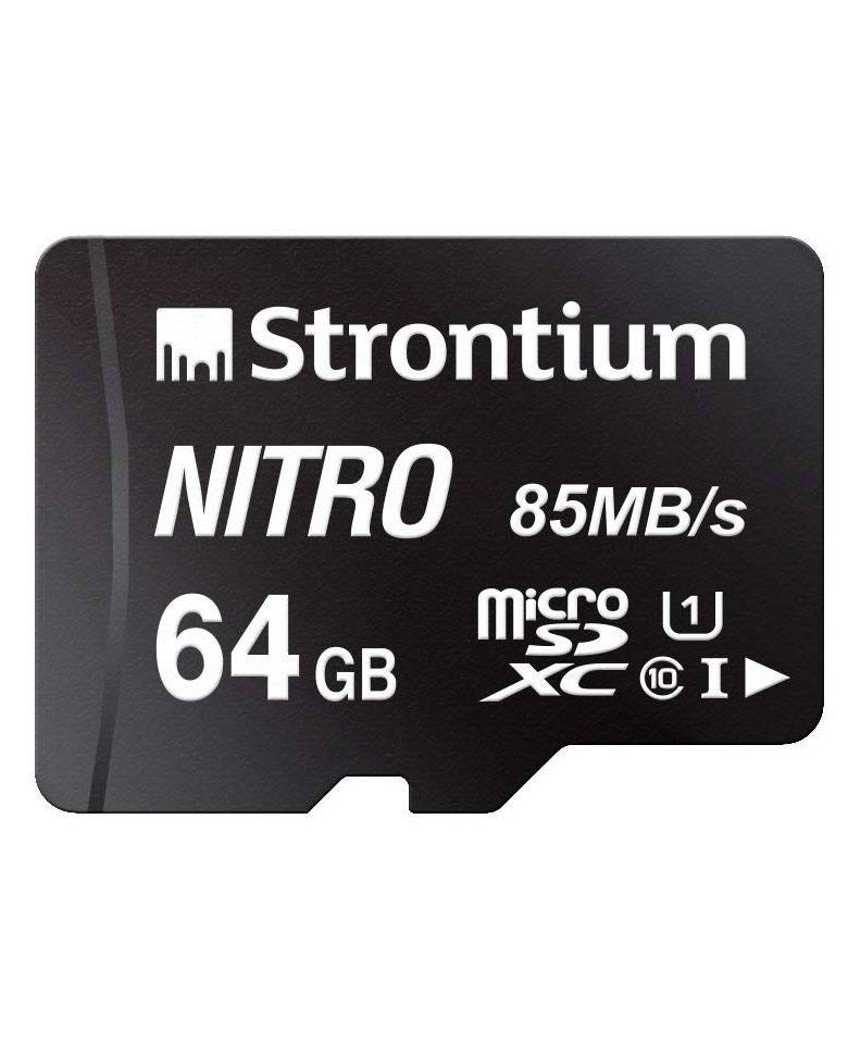 Strontium Nitro 64gb Class 10 uhs-1 Microsdhc Card  zoom image